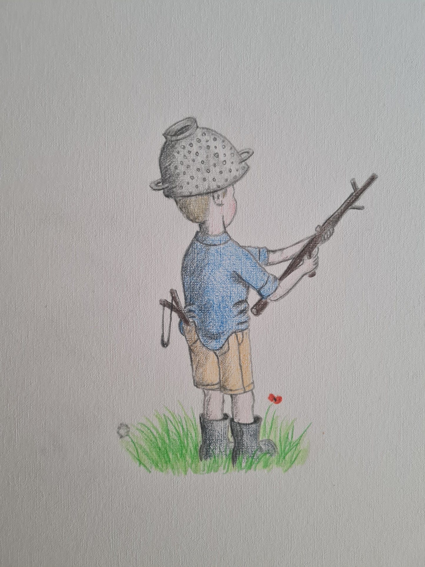 Remembrance art nostalgic childhood