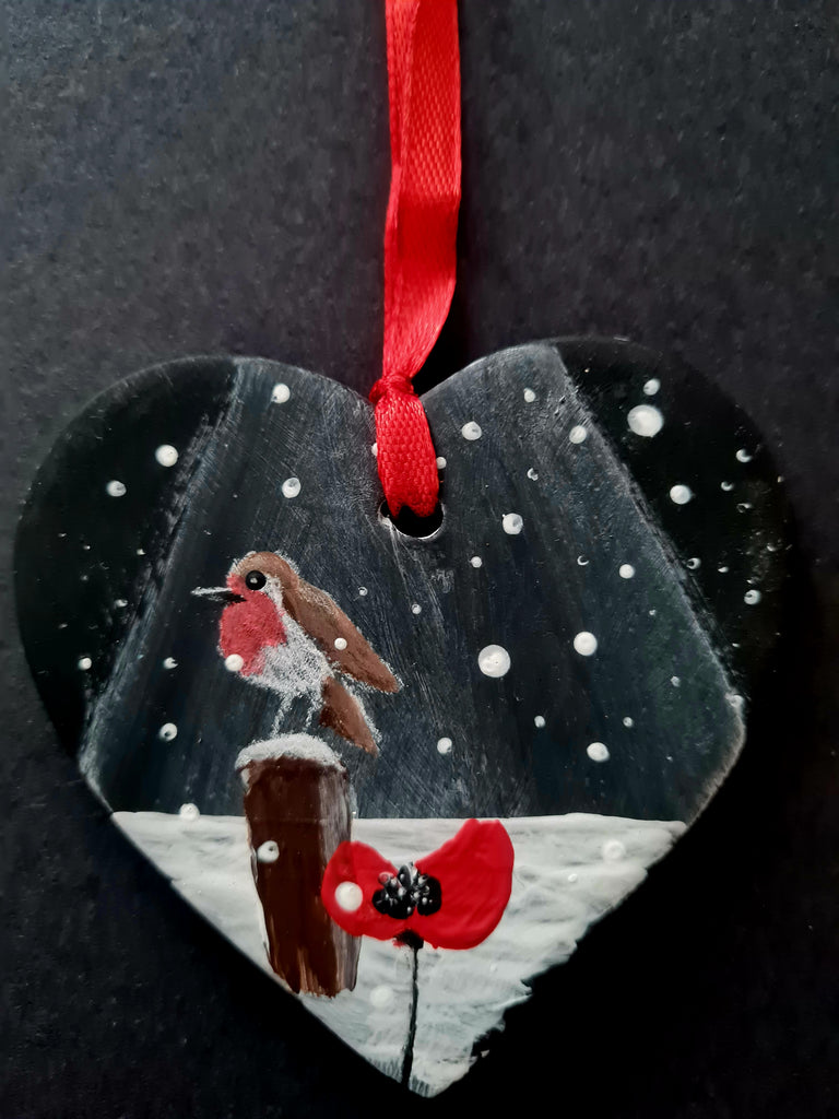 Remembrance art heart
