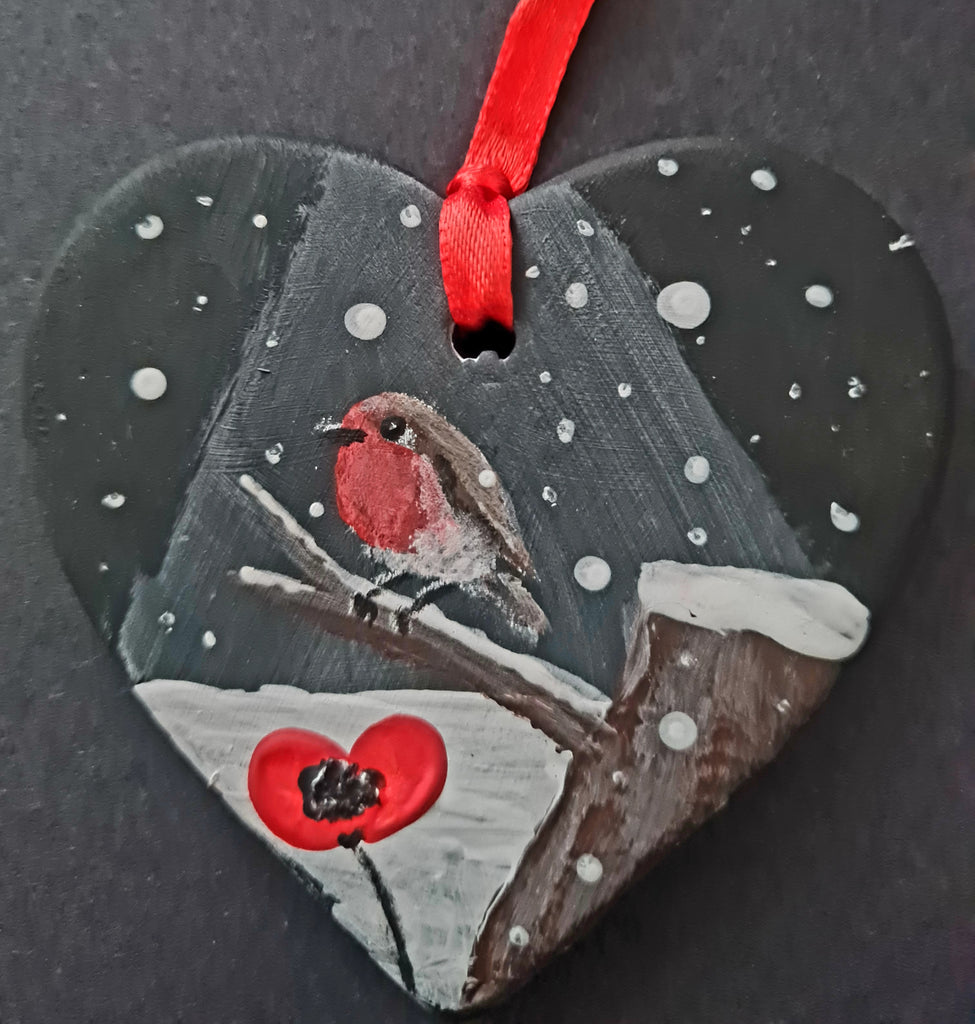 Remembrance art heart