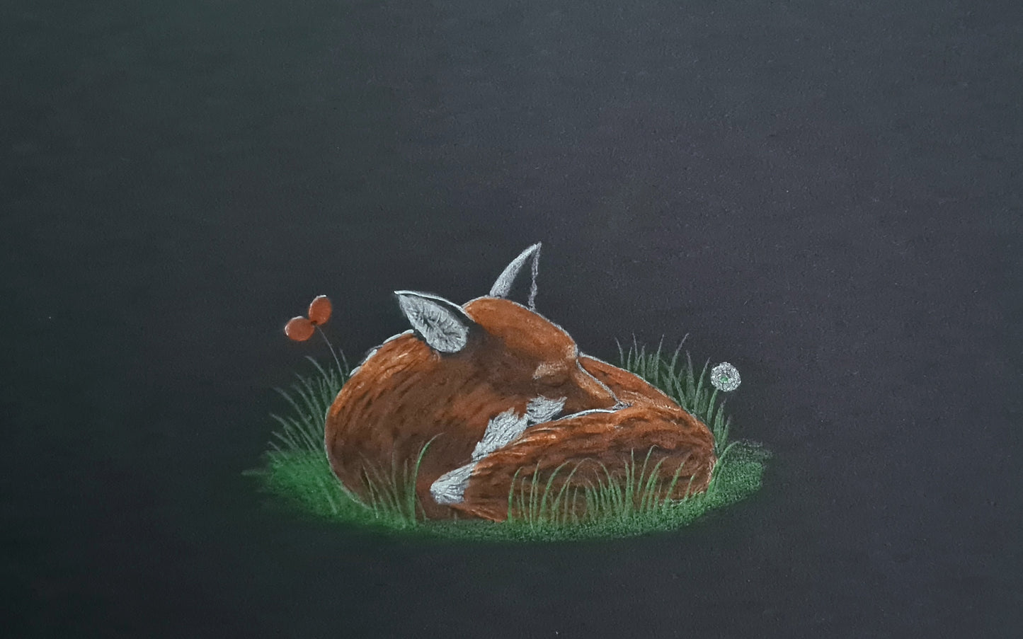 Remembrance art fox