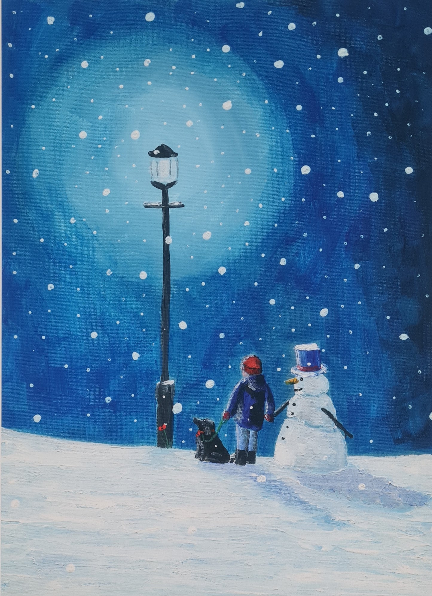 555 Limited Edition Giclée Print - 'the Snowman'