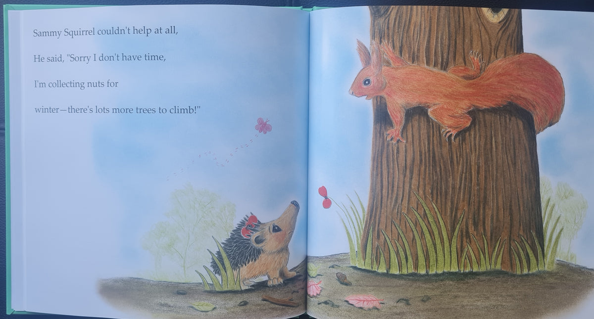 'Hettie and Sammy Squirrel' - pre-oder of signed first edition book and original artwork #11