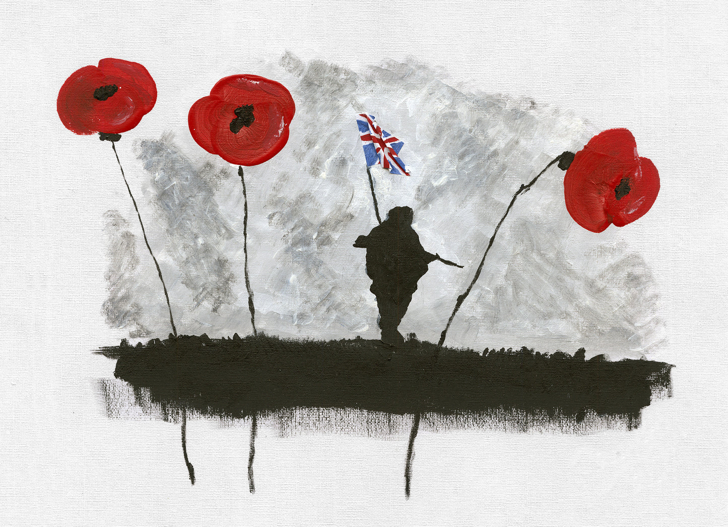 Remembrance Art 'Poppy Yomp'