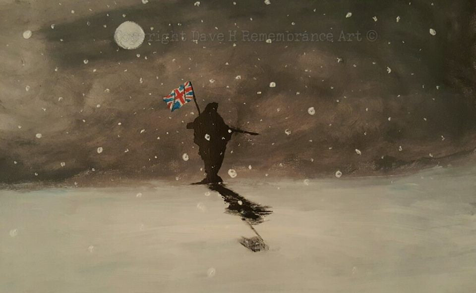 yomp snow Dave H painting