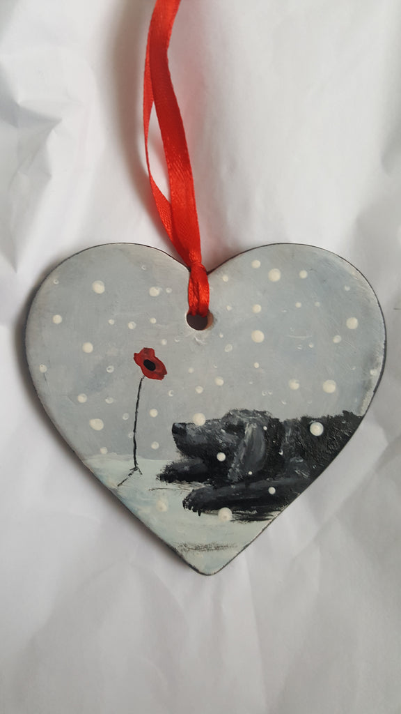 Dog tree ornament