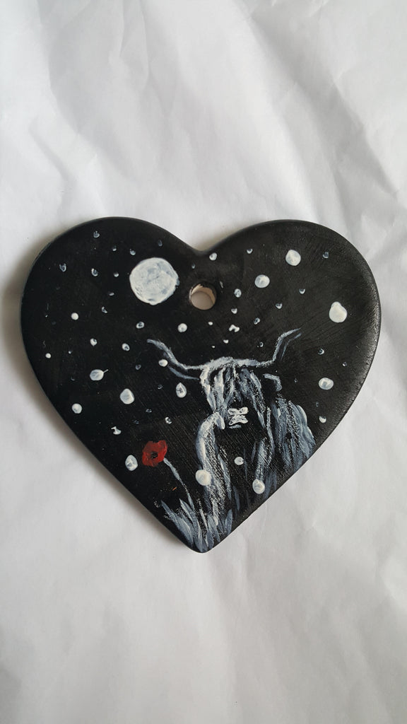 Love heart ornament