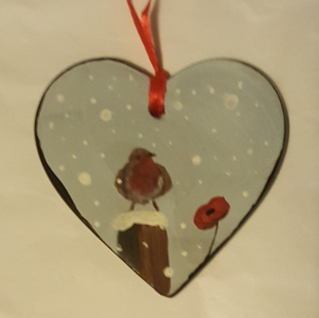 Love heart ornament