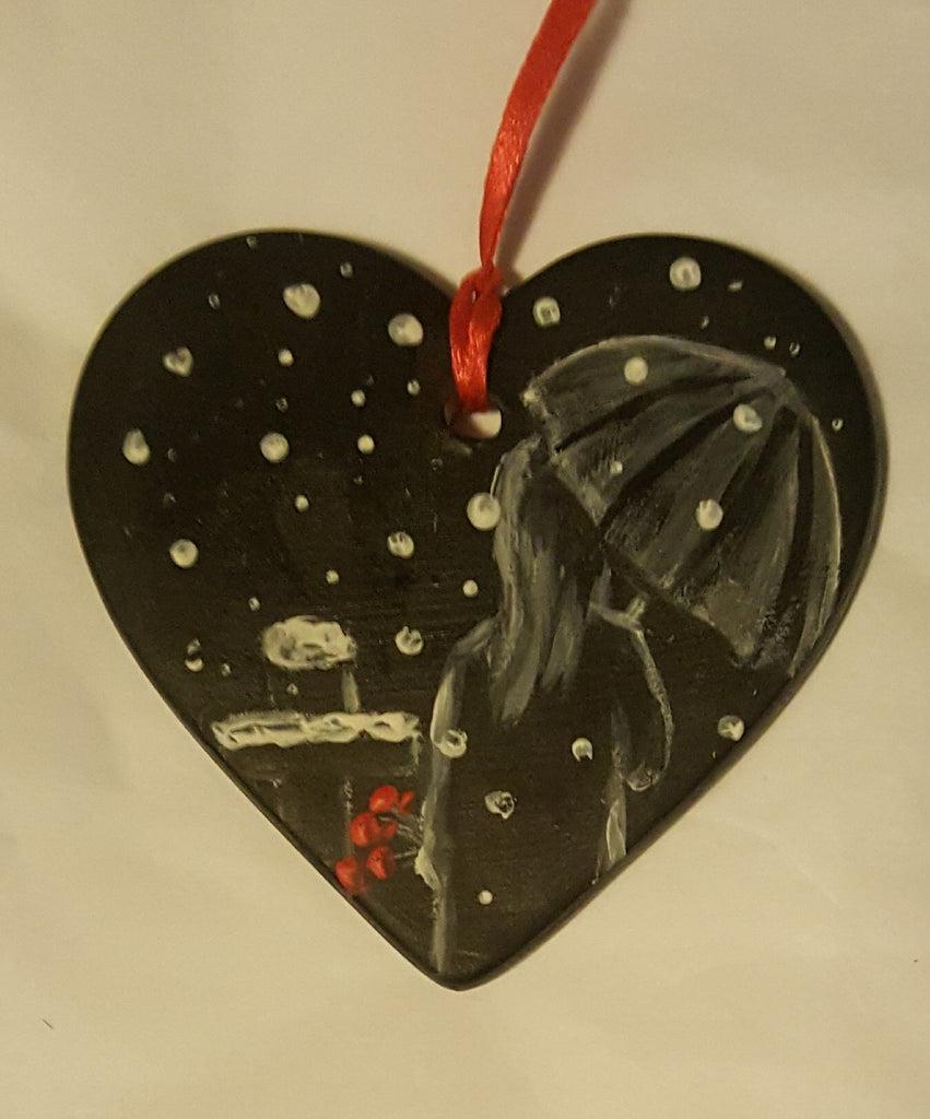 Love heart ornament