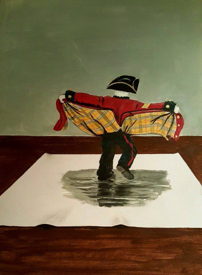 Chelsea Pensioner painting