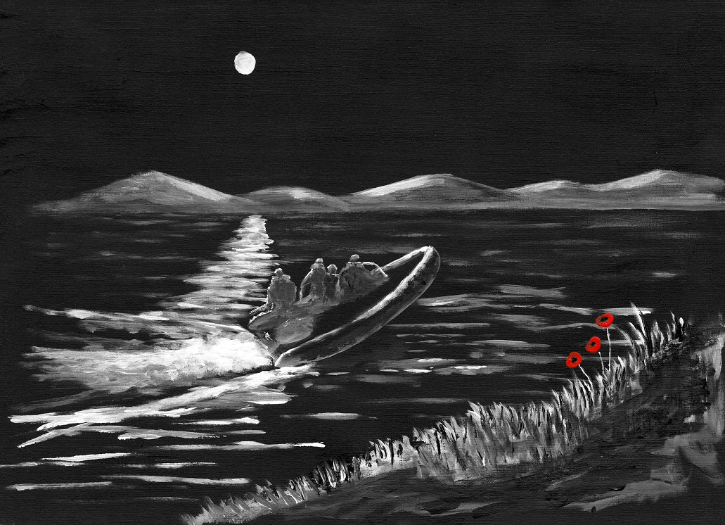 230 Limited Edition Giclée Print - 'A night on the Loch'