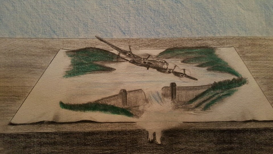 dambusters 3d drawing