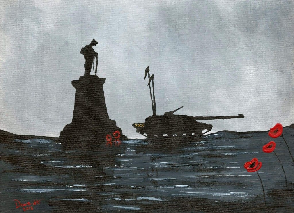 remembering RAOC vehicle specialists art