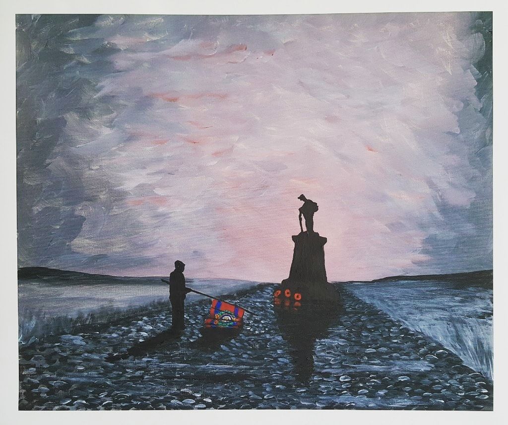 remembrance poppy art royal engineers