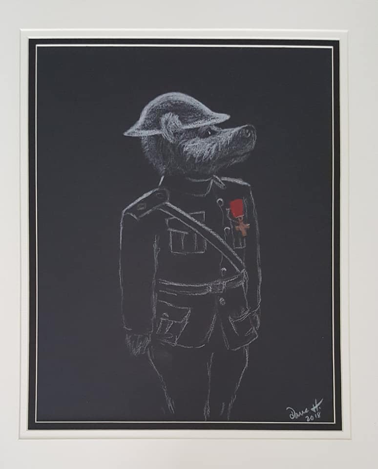 remembrance poppy art