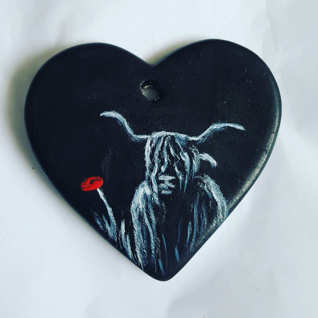 Love heart ornament