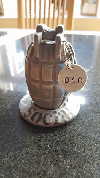 Social Hand Grenade desk ornament/paperweight