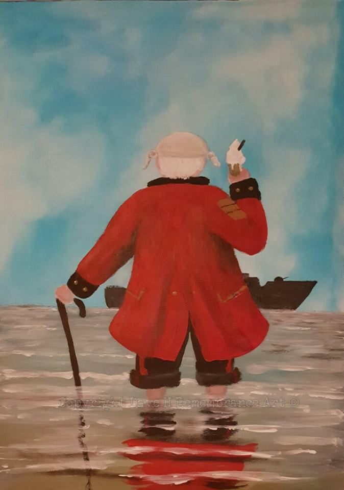 Chelsea Pensioner painting