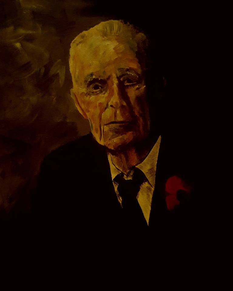 harry patch portrait