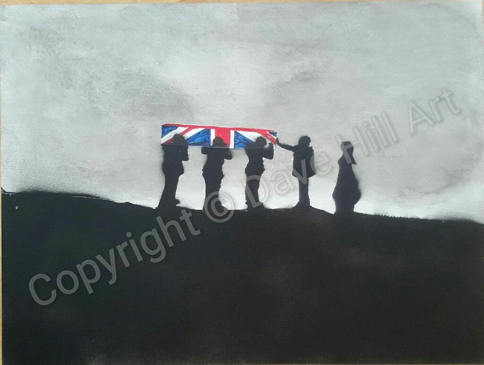 Remembrance Art 'Darkest Day'