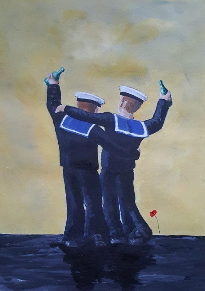 Royal Navy Royal Marines Art