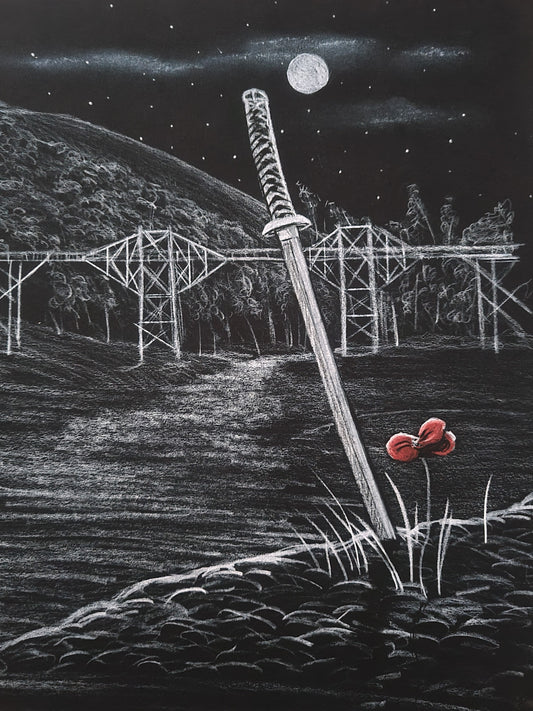 386 Original Polychromo - 'Japan falls'