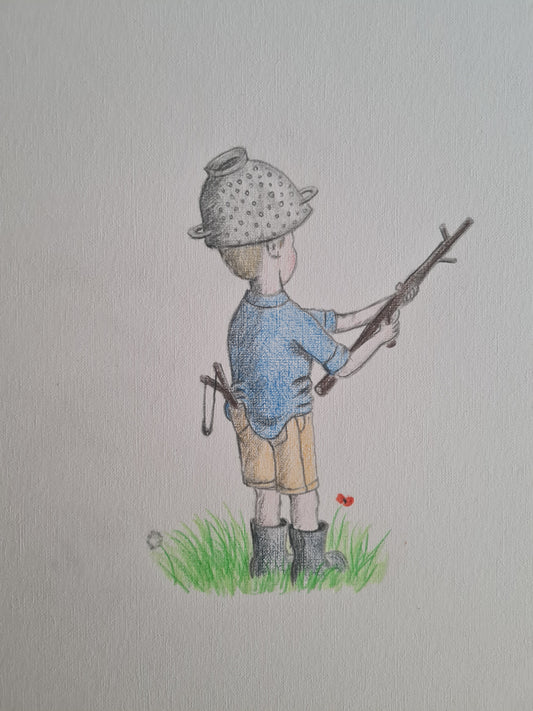 Remembrance art nostalgic childhood 