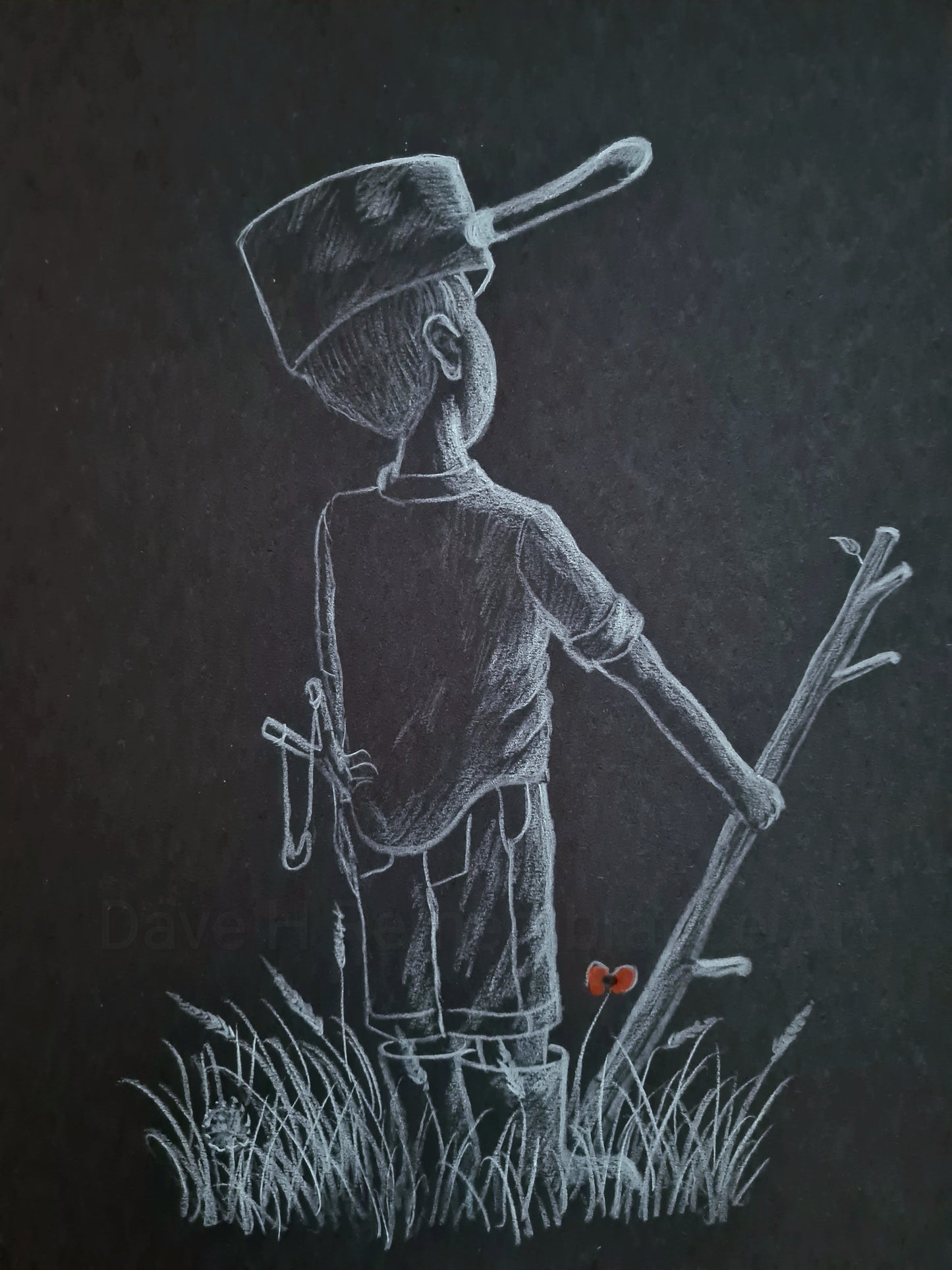 Nostalgic remembrance art 