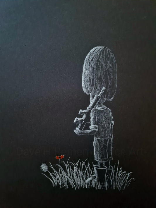 Nostalgic remembrance art 