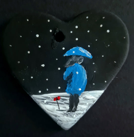 Love heart decoration