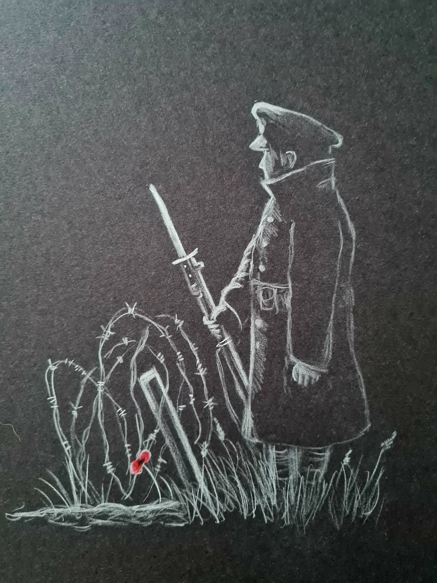 U698 Original Polychromo - 'Standing sentry'