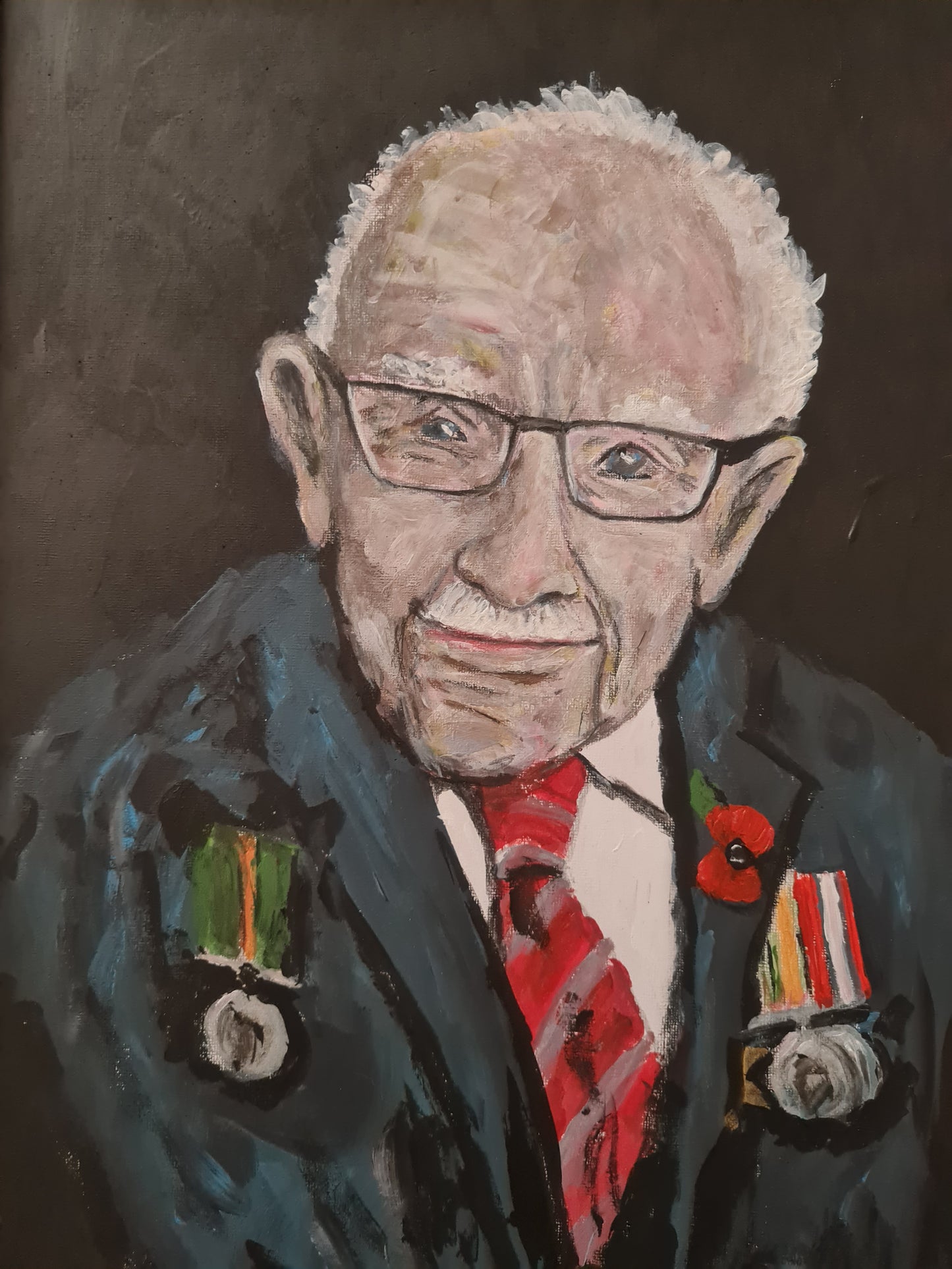 U661 Original painting - 'Captain Tom'