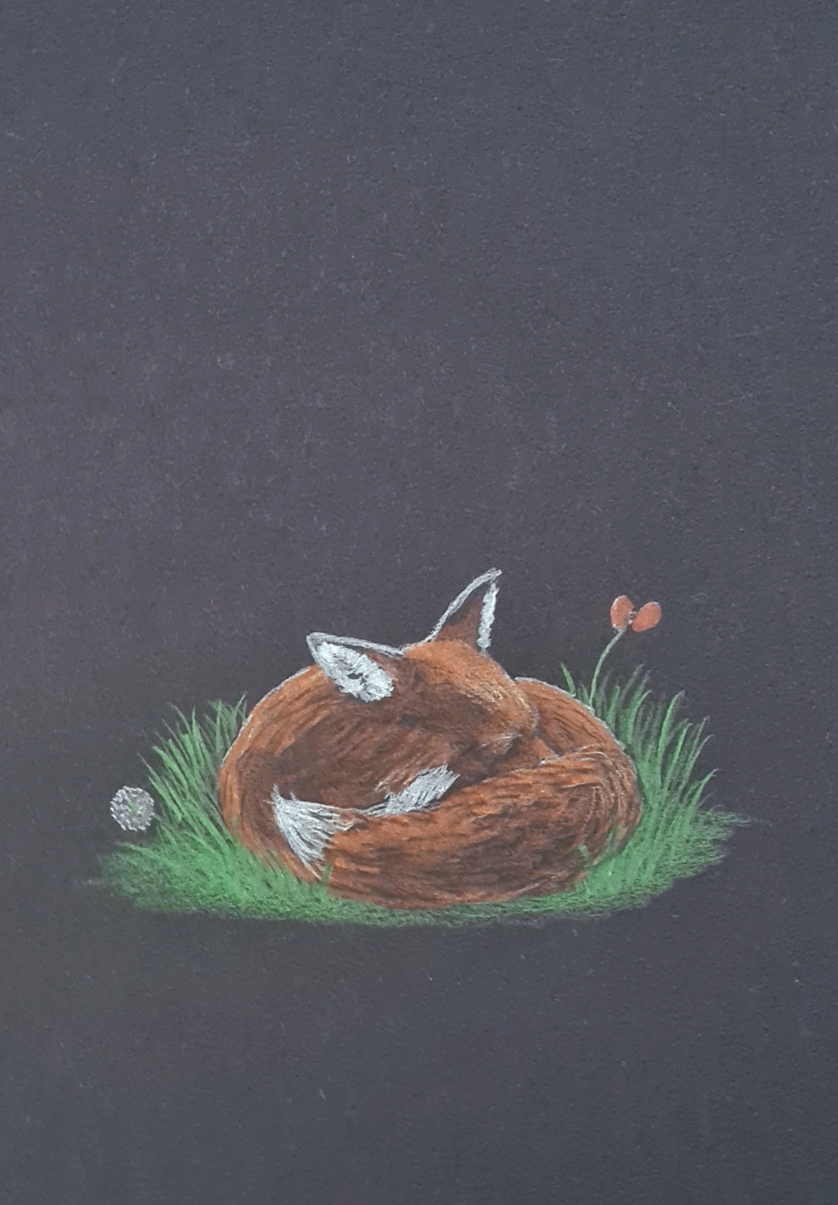 Remembrance art fox