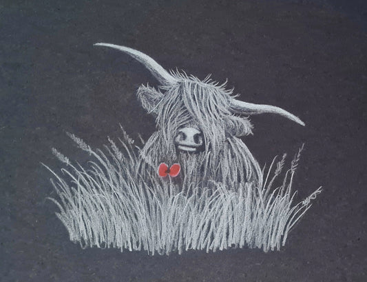 Remembrance art highland coo pic 