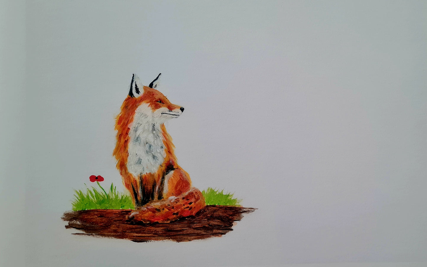 Remembrance art fox