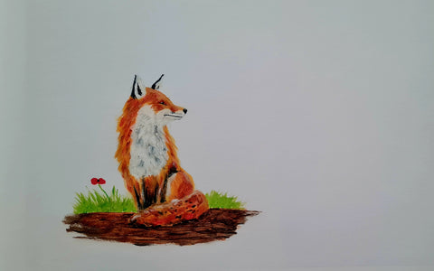 574 Limited Edition Giclée Print - 'Little Red Fox'
