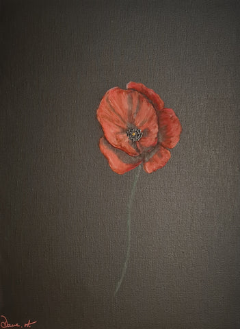 Original painting - 'The Poppy'