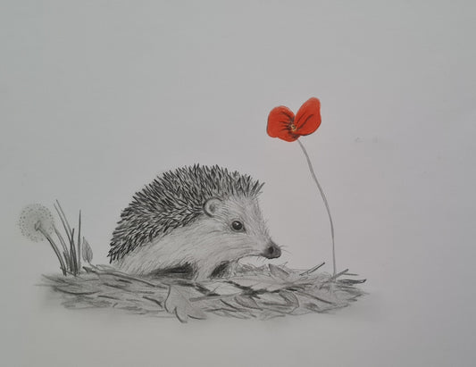 U721 Original Polychromo  - 'Foraging'
