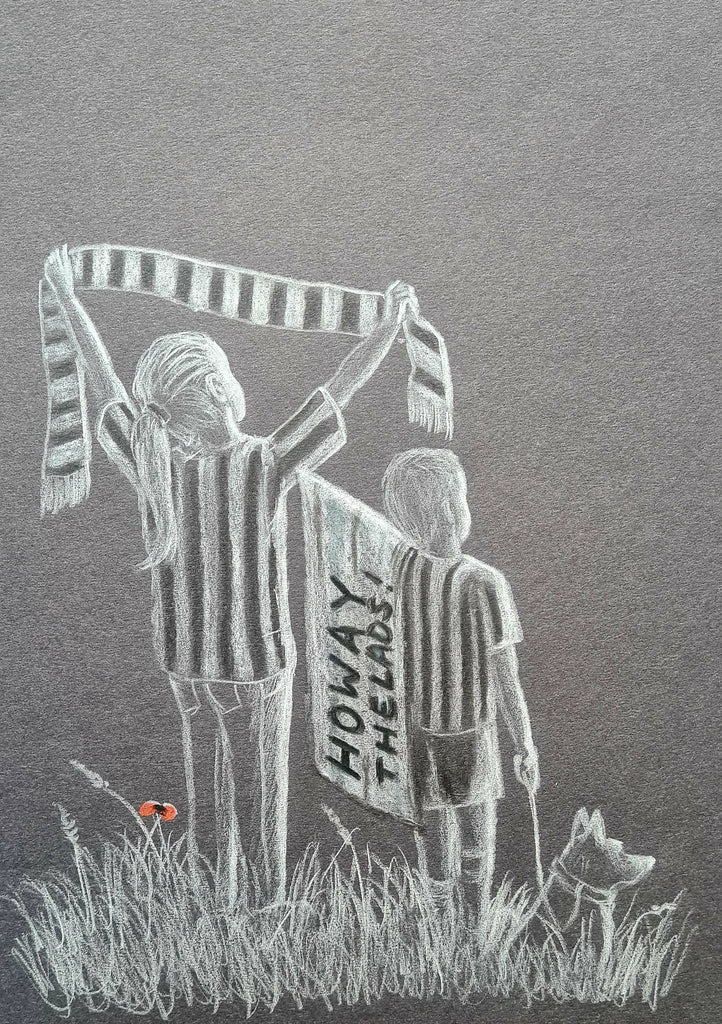 Original Polychromo - 'Howay the lads'