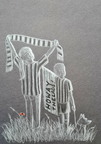 Original Polychromo - 'Howay the lads'