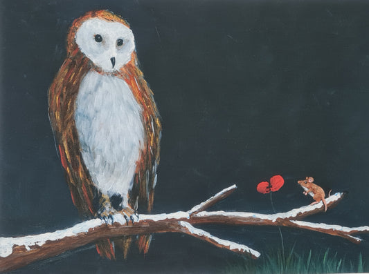 571 Limited Edition Giclée Print - 'Brave mouse'