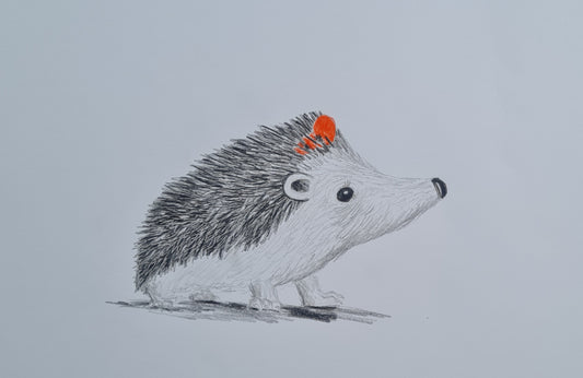 Original Polychromo  - 'Hettie character work up #1'