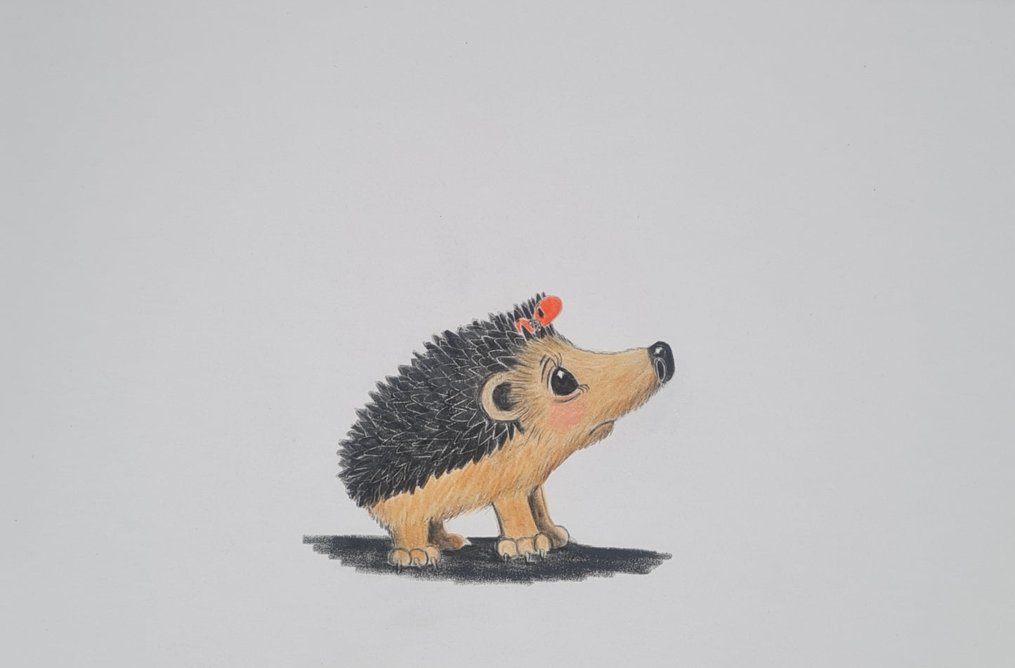 'Poppy stuck!' - pre-oder of signed first edition book and original artwork #14