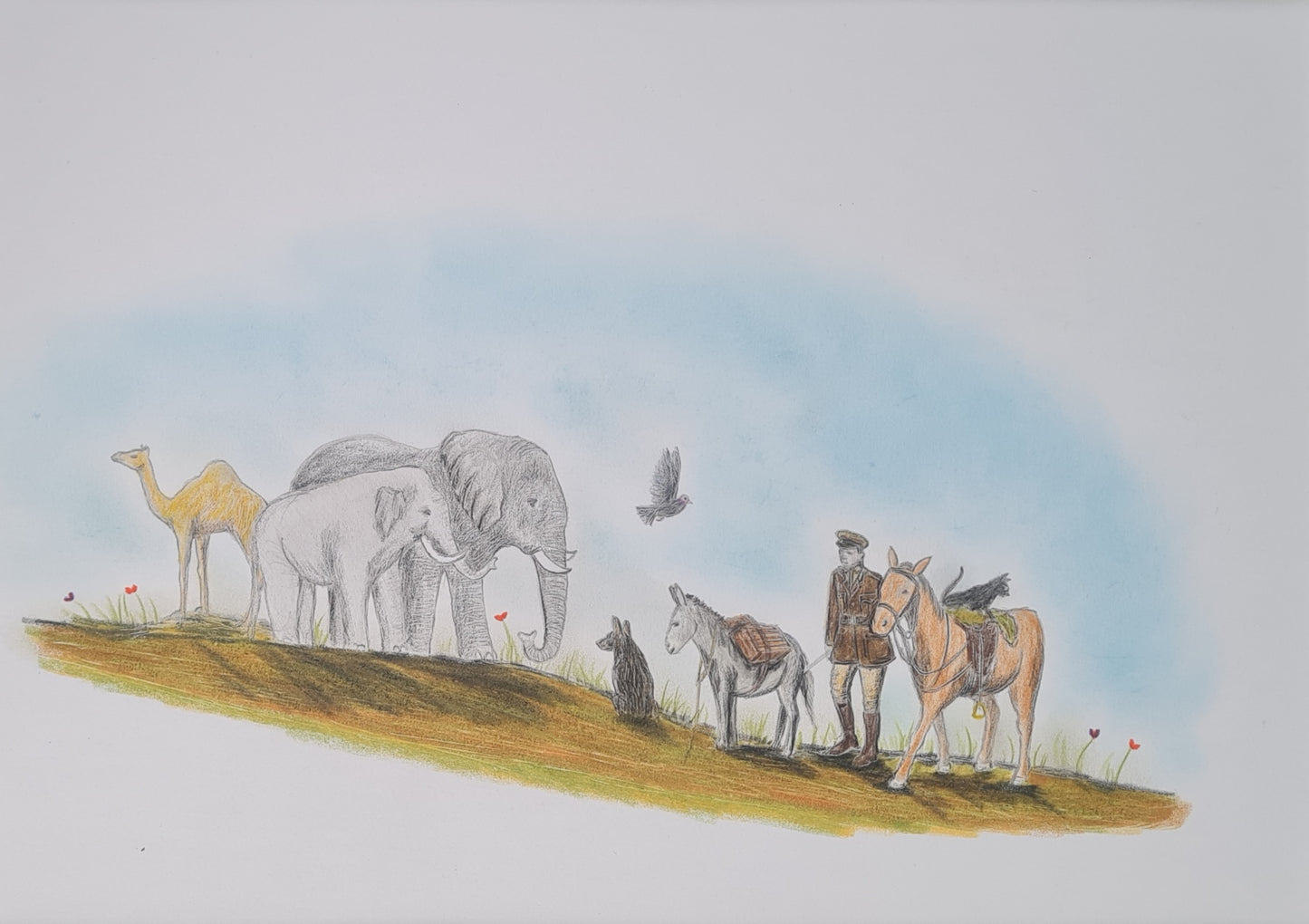 'Owl Explains' - pre-oder of signed first edition book and original artwork #13
