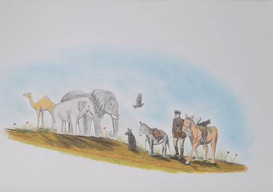 'Owl Explains' - pre-oder of signed first edition book and original artwork #13