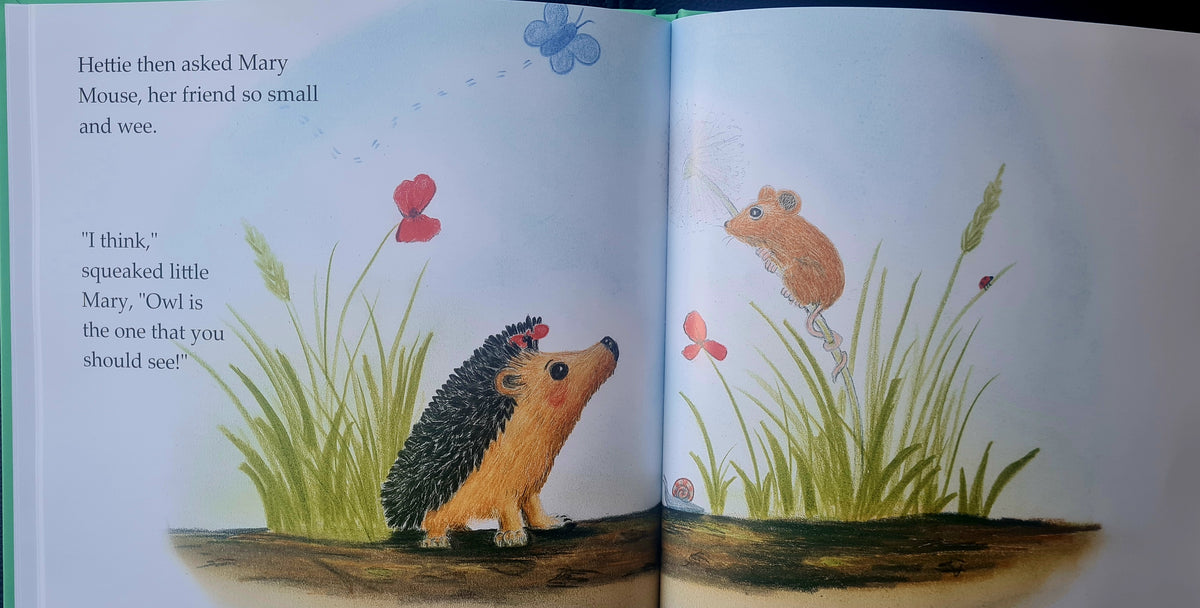 'Hettie and Mary Mouse' - pre-oder of signed first edition book and original artwork #10