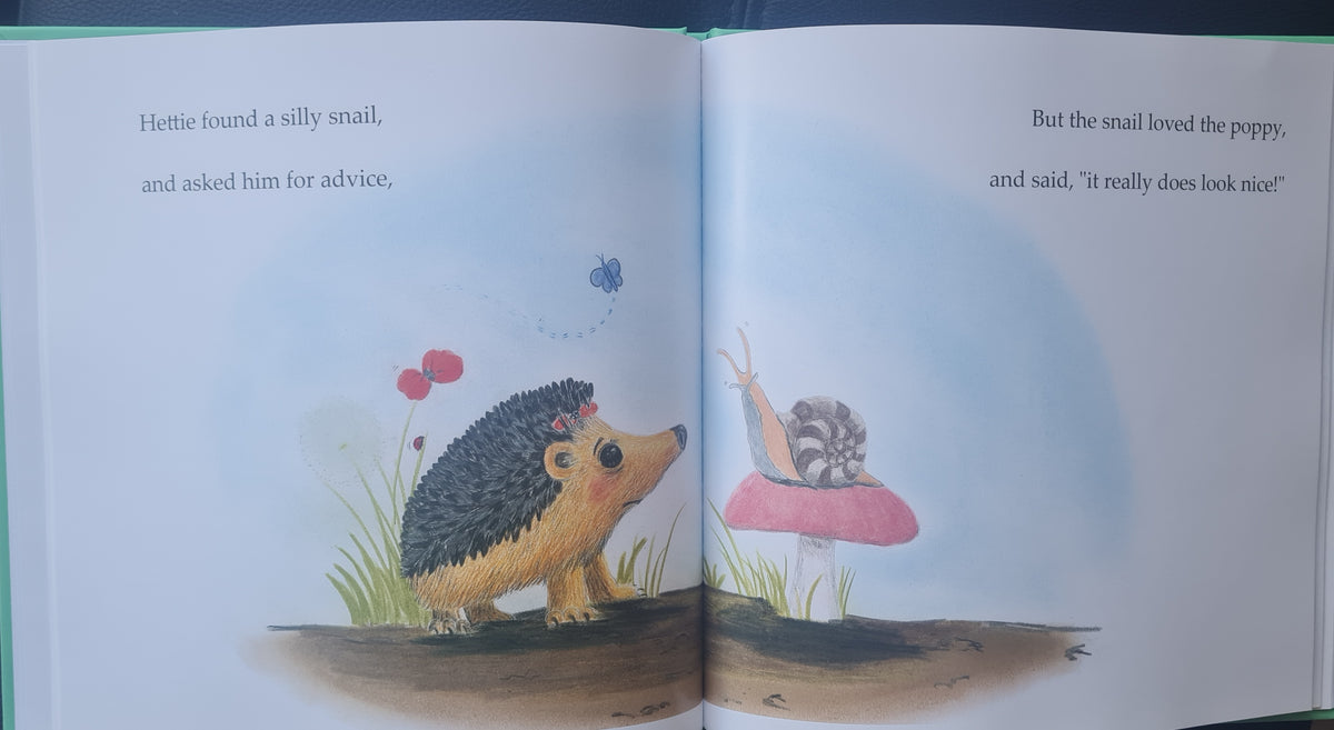 'Hettie and Snail' - pre-oder of signed first edition book and original artwork #8