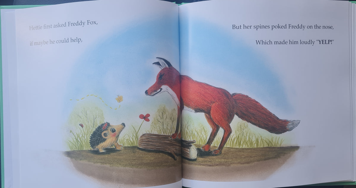 'Hettie and Freddy Fox' - pre-oder of signed first edition book and original artwork #6