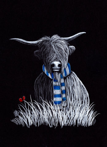 559 Limited Edition Giclée Print - 'Come on you blues!'