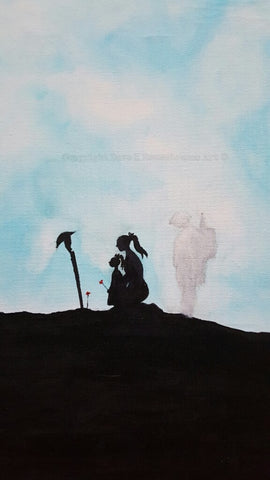 Original Painting - 'Daddy's Home'