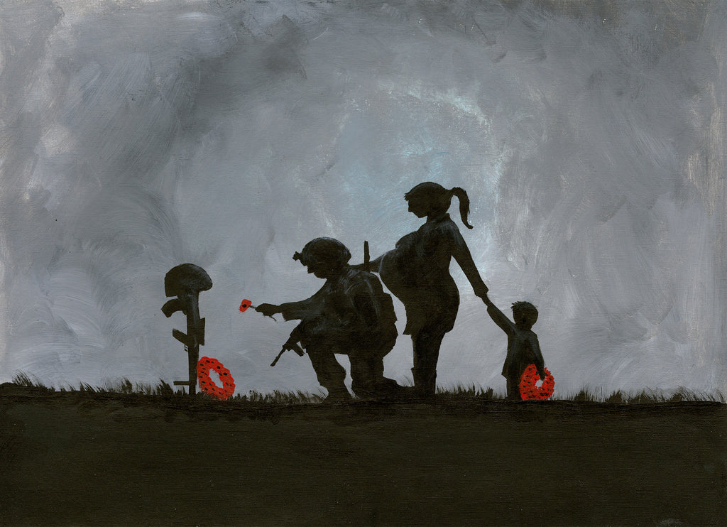 remembrance painting by Dave H
